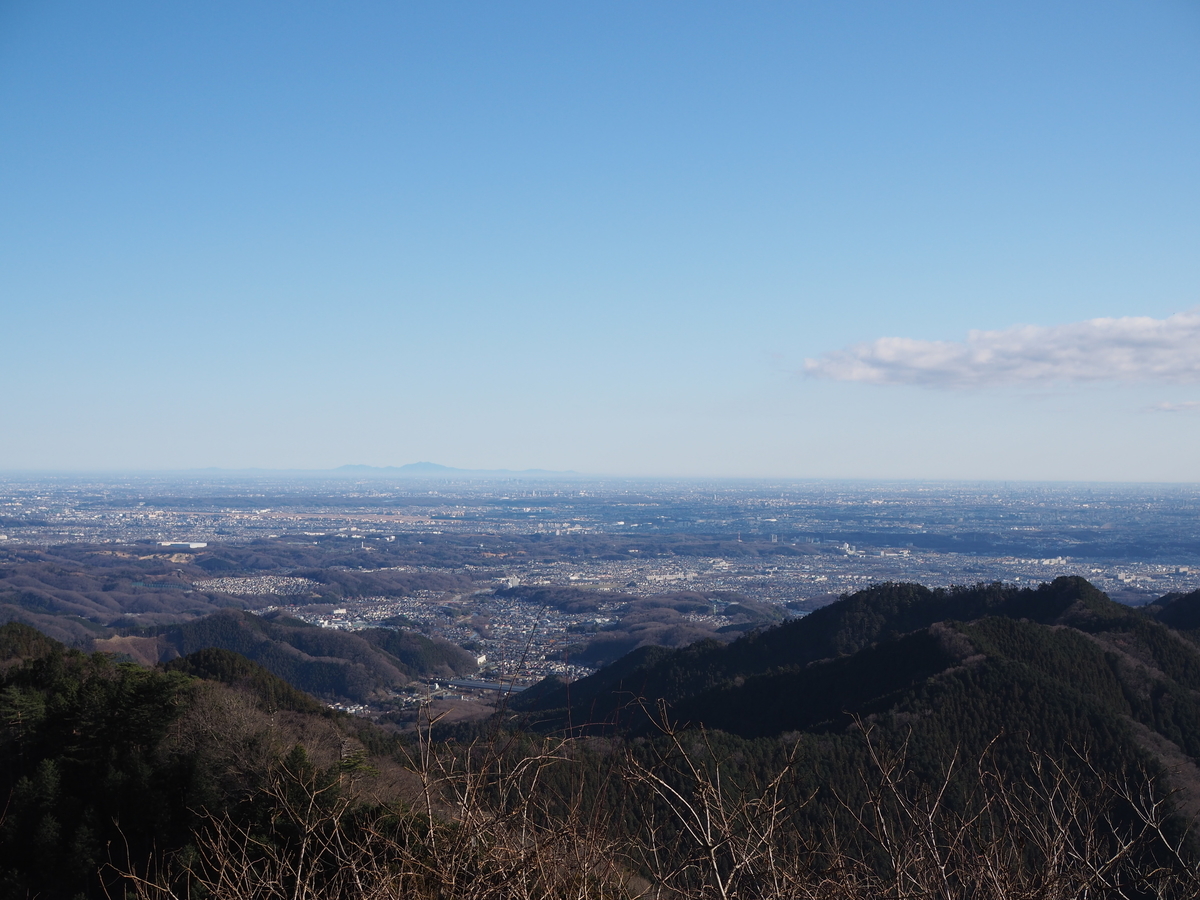 景信山　高尾山　縦走　親子
