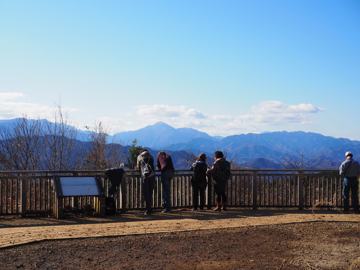 景信山　高尾山　縦走　親子