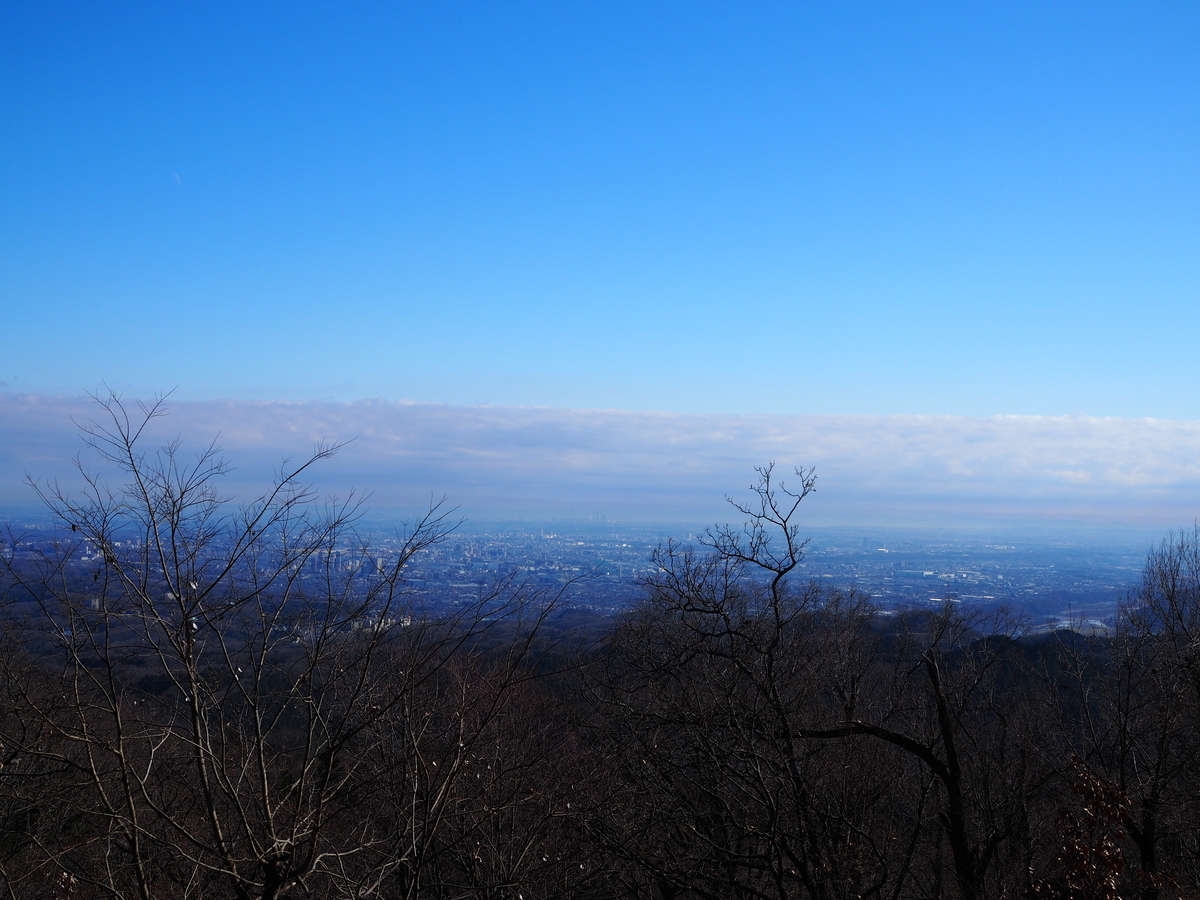 景信山　高尾山　縦走　親子