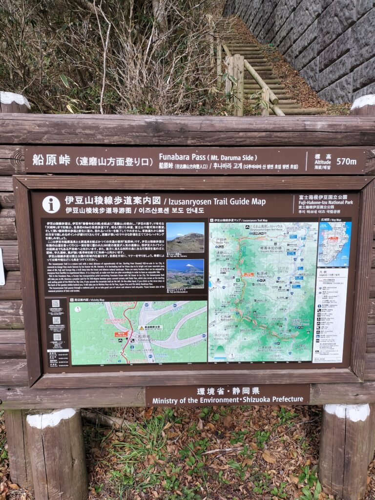 船原峠登山口